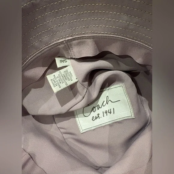 Coach Patterned Bucket Hat - Picture 5 of 7